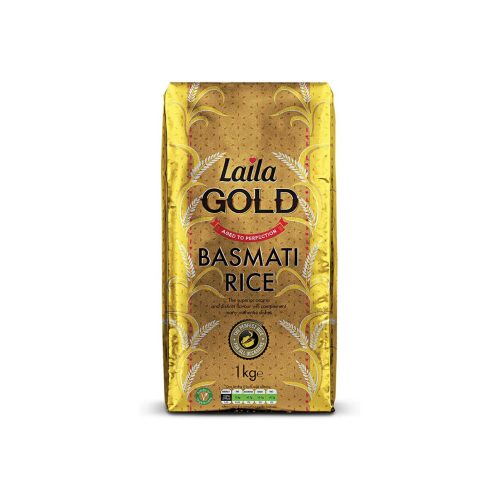 Laila Gold Basmati Rizs 1kg Go Free Természetesen 5811